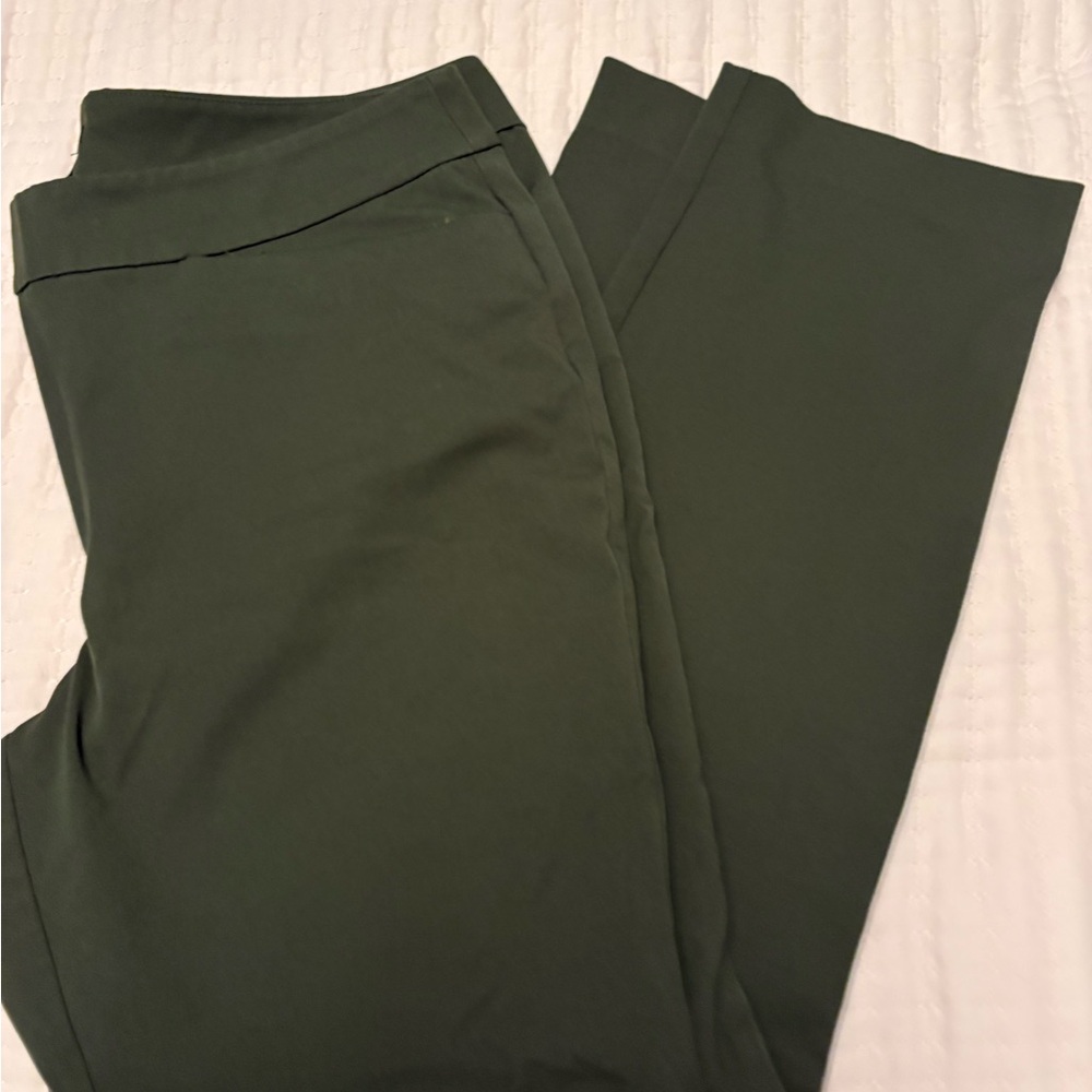 Ann Taylor Olive straight Leg Pants